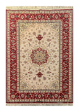 19781-Isfahan Hand-Knotted/Handmade Persian Rug/Carpet Traditional Authentic/Size: 7'7''x 5'2''
