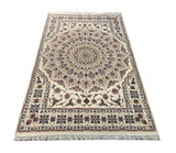 19418-Isfahan Hand-Knotted/Handmade Persian Rug/Carpet Traditional Authentic/ Size: 6'10''x 4'4'