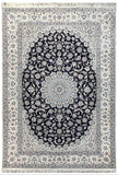 19557-Nain Hand-Knotted/Handmade Persian Rug/Carpet Traditional Authentic/ Size: 8'4" x 5'3"