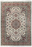 21466-Tabriz Hand-knotted/Handmade Persian Rug/Carpet Traditional Authentic/ Size: 6'10" x 4'11"