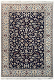 15059 - Nain Persian Hand-Knotted Authentic/Traditional Carpet/Rug Signed-Piece/ Size: 6'3" x 4'3"