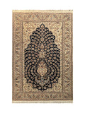 18464-Nain Handmade/Hand-Knotted Rug/Carpet Traditonal Authentic/ Size: 6'9" x 4'2"