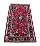 22245 - Kashan Handmade/Hand-Knotted Persian Rug/Traditional/Carpet Authentic/Size: 4'8" x 2'7"