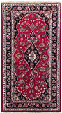 22245 - Kashan Handmade/Hand-Knotted Persian Rug/Traditional/Carpet Authentic/Size: 4'8" x 2'7"