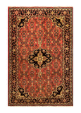 22942-Bidjar Handmade/Hand-Knotted Persian Rug/Traditional/Carpet Authentic/Size: 5'5" x 3'7"
