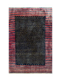 15434-Lori Gabbeh Hand-Knotted/Handmade Persian Rug/Carpet Tribal/Nomadic Authentic/ Size: 4'10" x 3'1"