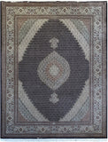 23358- Tabriz Persian Hand-knotted Authentic/Traditional Carpet/Rug Silk-made Signed-piece/Size: 10'0" x 7'7"