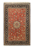 19782-Isfahan Hand-Knotted/Handmade Persian Rug/Carpet Traditional Authentic/ Size: 7'7''x 4'9''