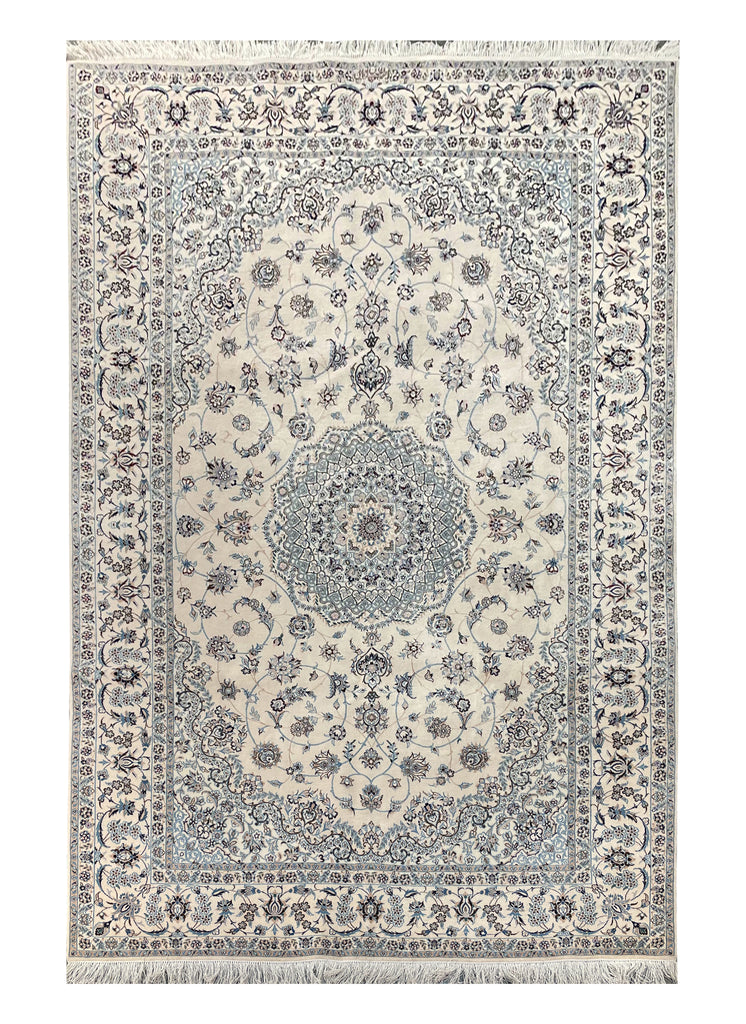 20566-Nain Habibian Hand-Knotted/Handmade Persian Rug/Carpet