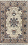 20872-Isfahan Hand-Knotted/Handmade Persian Rug/Carpet Traditional Authentic/ Size: 7'9''x 5'0''