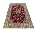 20565-Nain Hand-Knotted/Handmade  Persian Rug/Carpet Traditional Authentic/ Size: 8'0" x 5'0"