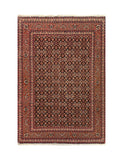 15063 - Tabriz Persian Hand-knotted Authentic/Traditional Carpet/Rug Silk-made/ Size: 6'11" x 5'1"