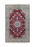 19558-Nain Hand-Knotted/Handmade Persian Rug/Carpet Traditional Authentic/ Size: 8'3" x 5'1"