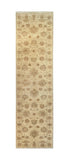 14260 - Chobi Ziegler Afghan Hand-Knotted Contemporary/Modern Runner/Size: 9'1" x 2'6"