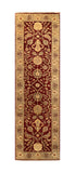 19349-Chobi Ziegler Handmade/Hand-knotted Afghan Rug/Carpet Tribal/Nomadic Authentic/ Size: 9'3" x 2'8"