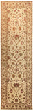 19335-Chobi Ziegler Handmade/Hand-knotted Afghan Rug/Carpet Tribal/Nomadic Authentic/ Size: 9'2" x 2'7"