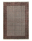 20563-Bidjar Hand-Knotted/Handmade Persian Rug/Carpet Traditional Authentic/ Size: 8'6" x 5'8"