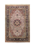 20881-Tabriz Hand-Knotted Semi-Antique(Circa 1980-1995)/Handmade Persian Rug/Carpet Traditional Authentic/ Size: 9'8" x 6'3"