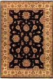 20630 -Chobi Ziegler Hand-knotted/Handmade Afghan Rug/Carpet Traditional Authentic/ Size: 5'10" x 4'4"