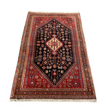 15212-Abadeh Hand-Knotted/Handmade Persian Rug/Carpet Traditional/Authentic/ Size: 5'0" x 3'3"