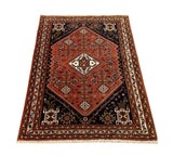 15066 - Abadeh Persian Hand-Knotted Authentic//Traditional/Carpet/Rug/ Size: 4'10"x 3'6"