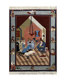 20875-Tabriz Hand-knotted/Handmade Persian Rug/Carpet Traditional Authentic/ Size: 4'10" x 3'4"