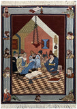 20875-Tabriz Hand-knotted/Handmade Persian Rug/Carpet Traditional Authentic/ Size: 4'10" x 3'4"