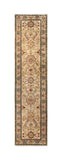 19350-Chobi Ziegler Handmade/Hand-knotted Afghan Rug/Carpet Tribal/Nomadic Authentic/ Size: 10'9" x 2'8"