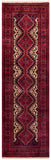 21914-Royal Khal Mohammad Hand-Knotted/Handmade Afghan Rug/Carpet Tribal/Nomadic Authentic/Size 9'8" x 2'8"