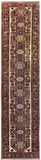 25357- Kazak Afghan Hand-knotted Contemporary/Modern Nomadic/Tribal Carpet/Rug/ 11'4" x 2'9"