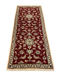 22057 - Nain Hand-Knotted/Handmade Persian Rug/Carpet Traditional Authentic/Size: 6'4" x 2'8"