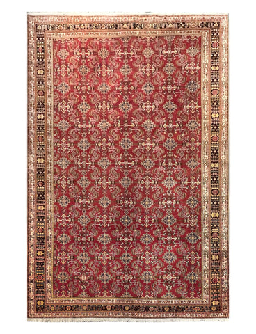 20862-Ghashgai Hand-Knotted/Handmade Persian Rug/Carpet Tribal/ Nomadic/Authentic/Size: 10'3" x 6'9"