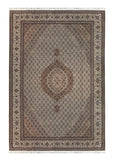 15023 - Tabriz Persian Hand-Knotted Authentic/Traditional Carpet/Rug Silk-made Signed-piece/ Size: 10'1" x 6'7"