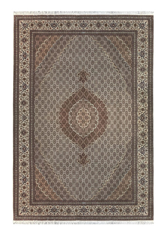 15018 - Nain Persian Hand-Knotted Authentic/Traditional Carpet/Rug Sil –  Babak's Oriental Carpets