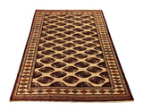 17344-Balutch Hand-Knotted/Handmade Persian Rug/Carpet Tribal/Nomadic Authentic/ Size: 6'3" x 4'8"