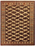 17344-Balutch Hand-Knotted/Handmade Persian Rug/Carpet Tribal/Nomadic Authentic/ Size: 6'3" x 4'8"