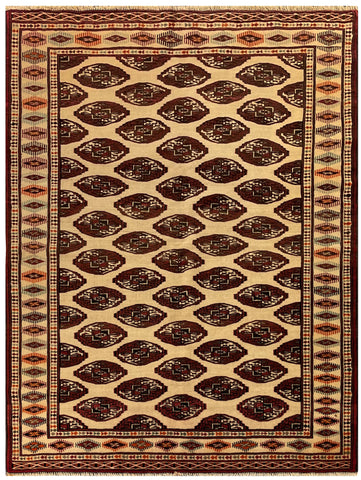 17344-Balutch Hand-Knotted/Handmade Persian Rug/Carpet Tribal/Nomadic Authentic/ Size: 6'3" x 4'8"