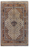 19414-Tabriz Hand-Knotted/Handmade Persian Rug/Carpet Traditional Authentic/ Size: 5'10" x 3'7"