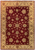 19272-Chobi Ziegler Hand-Knotted/Handmade Afghan Rug/Carpet Tribal/Nomadic Authentic/ Size: 7'8" x 5'6"