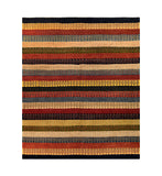 15086-Lori Gabbeh Hand-Knotted/Handmade Persian Rug/Carpet Tribal/Nomadic Authentic/ Size:  8'2"x 6'8"
