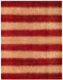 15636-Lori Gabbeh Hand-Knotted/Handmade Persian Rug/Carpet Tribal/Nomadic Authentic/ Size: 8'2" x 6'6"