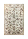18185 - Chobi Ziegler Hand-Knotted/Handmade Afghan Rug/Carpet Traditional/Authentic/Size: 9'6" x 6'0"