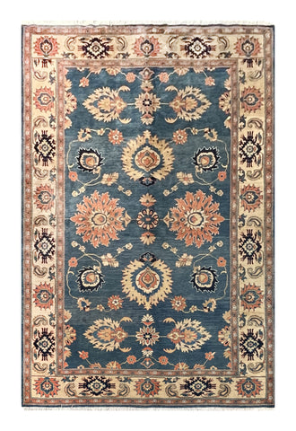 22517 - Royal Khal Mohammad Hand-Knotted/Handmade Afghan  Rug/Carpet/Traditional/Authentic/Size: 4'0 x 2'7