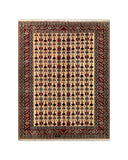 19369-Royal Shirvan Handmade/Hand-knotted Afghan Rug/Carpet Tribal/Nomadic Authentic﻿/ Size: 8'6" x 6'5"
