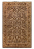 20861 - Tabriz  Afghan Hand-Knotted/Handmade Afghan Rug/Carpet Traditional Authentic/ Size: 7'3" x 4'5"