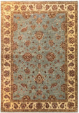 19281-Chobi Ziegler Hand-knotted/Handmade Afghan Rug/Carpet Traditional Authentic/ Size: 8'0" x 5'7"