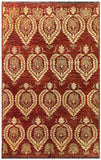 15576-Chobi Ziegler Hand-Knotted/Handmade Afghan Rug/Carpet Traditional Authentic/ Size: 7'8"x 6'2"