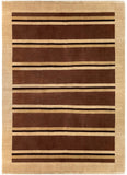 17851-Loribaft Gabbeh Hand-Knotted/Handmade Indian Rug/Carpet Tribal/Nomadic Authentic 7’8” x 5’4”