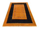 10635 - Lori Persian Hand-knotted Authentic/Nomadic/Traditional/Tribal Gabbeh, Size: 7'7" x 5'5"