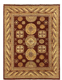 14697 - Chobi Ziegler Afghan Hand-knotted Contemporary/Modern Carpet/Rug/ Size: 9'2" x 7'11"